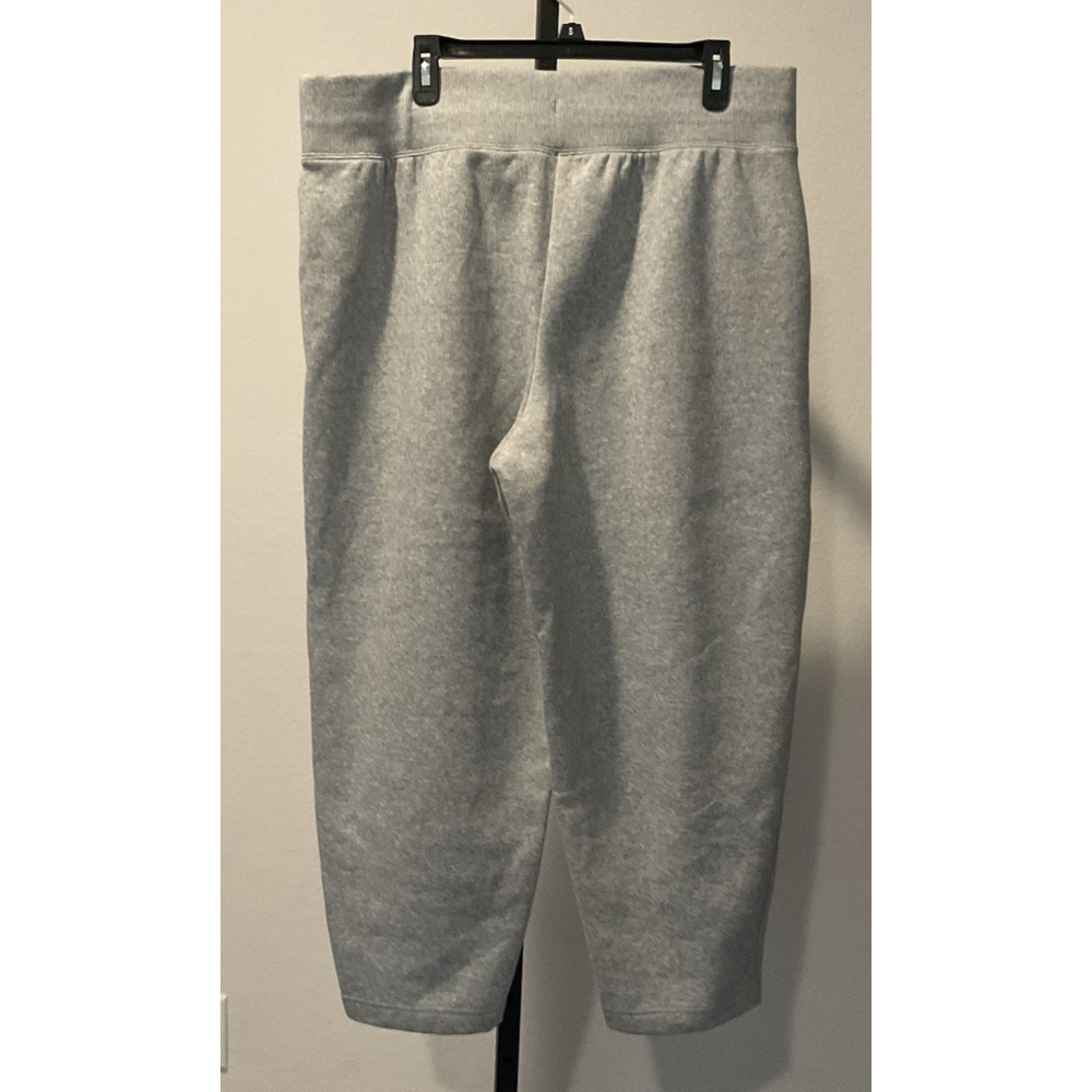 Nike Phoenix Fleece Pull On Jogger Oversize Pants Women Size XL Grey Stretch - Picture 3 of 9